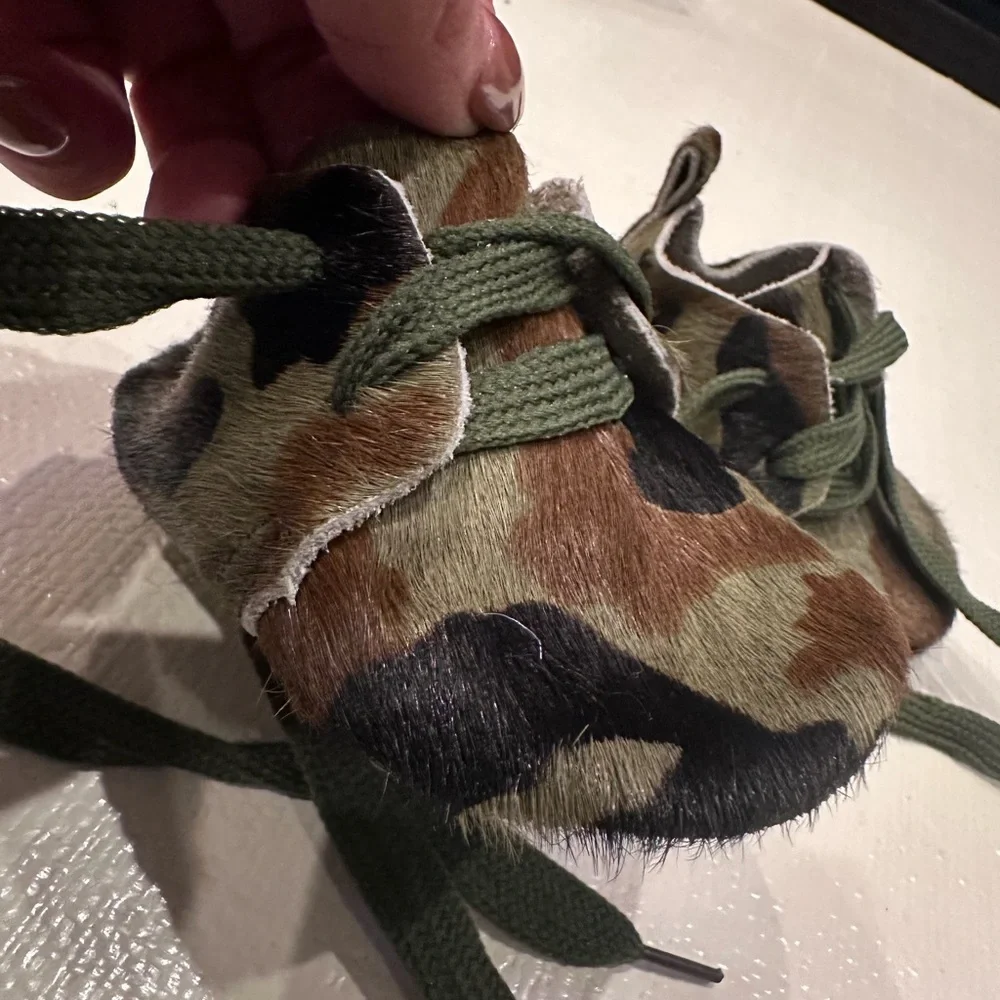 Camouflage Baby Booties